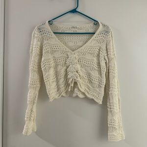 O’Niell Harbor Knits Cropped Sweater Size Small